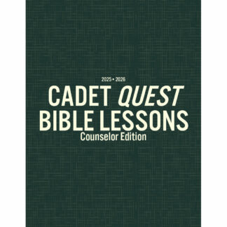 Quest Bible Lessons - Counselor Edition