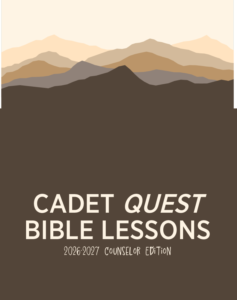 Quest Bible Lessons - Counselor Edition